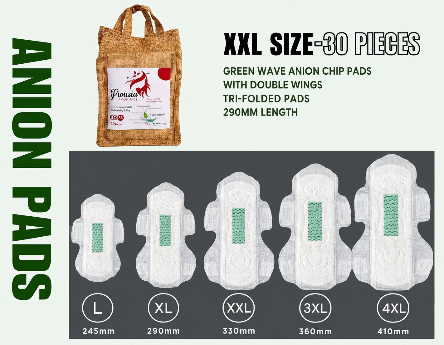 Anion Sanitary Pads