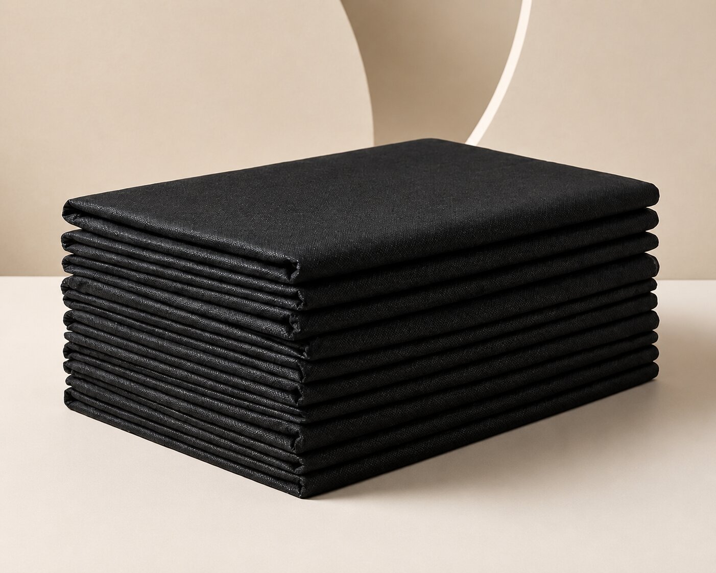 Black Disposable Bed Sheet