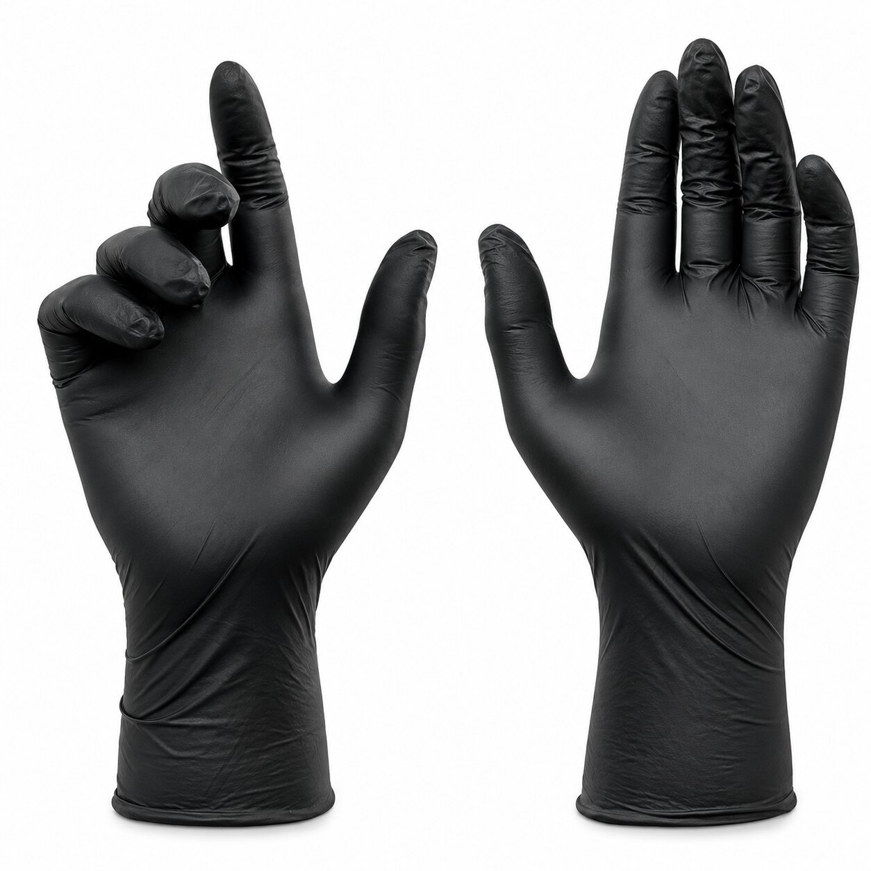 Black Plastic Glove
