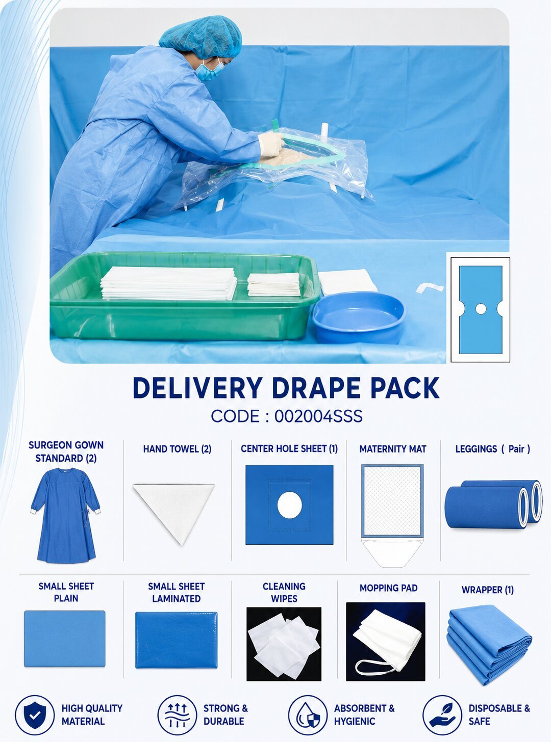 Delivery Drape Pack