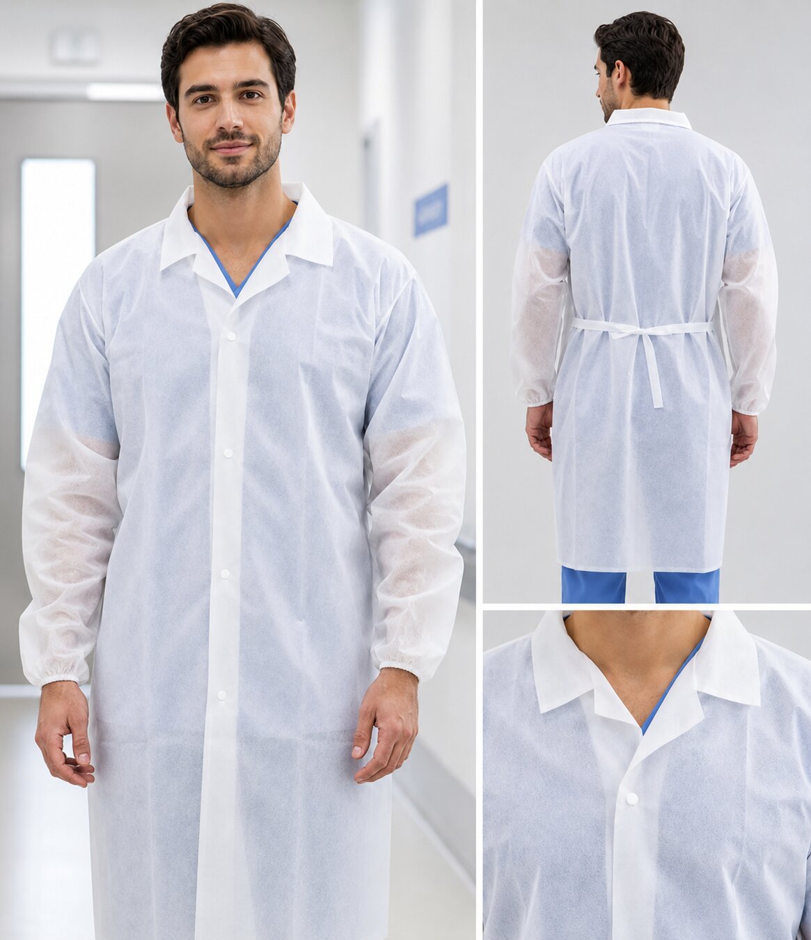 Non-Woven Lab Coat